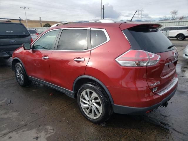 5N1AT2MV3EC750314 - 2014 NISSAN ROGUE S RED photo 2