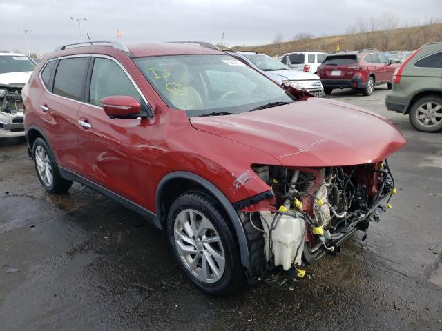 5N1AT2MV3EC750314 - 2014 NISSAN ROGUE S RED photo 4