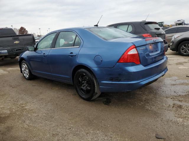 3FAHP0HA1AR305915 - 2010 FORD FUSION SE BLUE photo 2