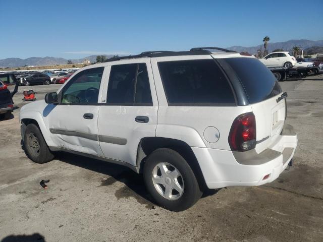 1GNDS13S832355786 - 2003 CHEVROLET TRAILBLAZE WHITE photo 2