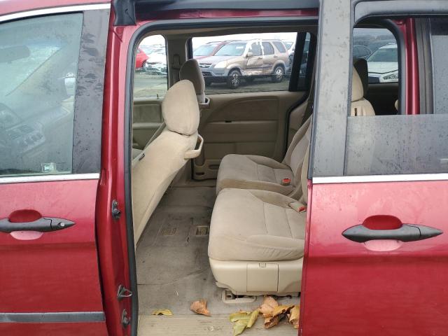 5FNRL38295B008211 - 2005 HONDA ODYSSEY LX RED photo 11