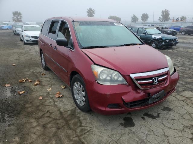 5FNRL38295B008211 - 2005 HONDA ODYSSEY LX RED photo 4