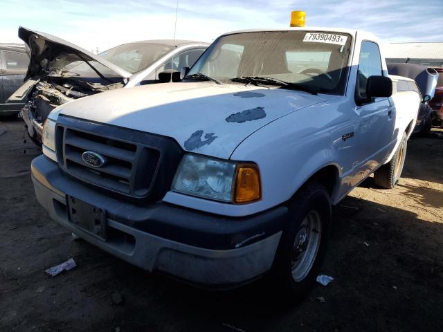 1FTYR10UX4PA98792 - 2004 FORD RANGER WHITE photo 1