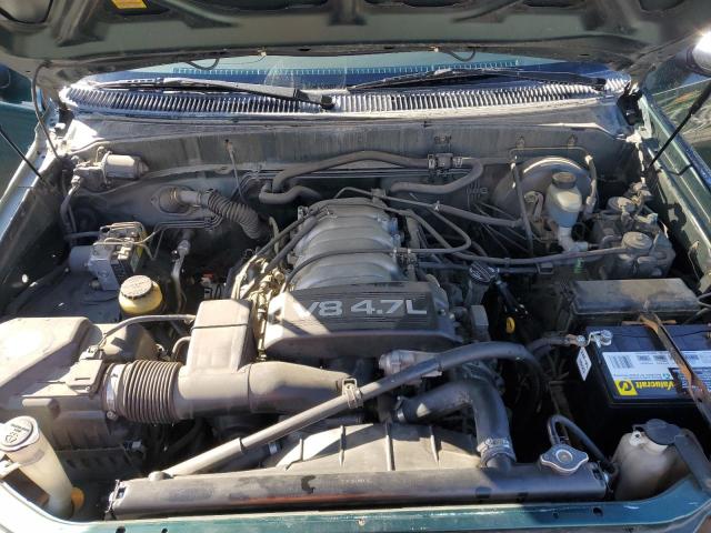 5TBBT4413YS011036 - 2000 TOYOTA TUNDRA ACCESS CAB მწვანე ფოტო 11