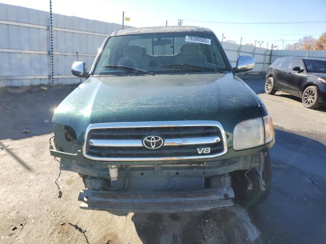 5TBBT4413YS011036 - 2000 TOYOTA TUNDRA ACCESS CAB GREEN photo 5