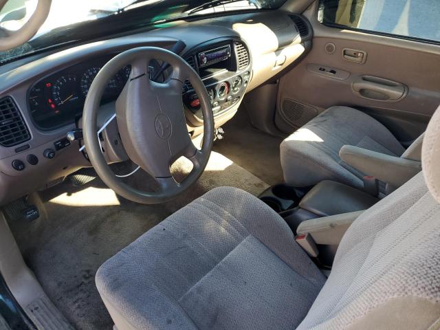 5TBBT4413YS011036 - 2000 TOYOTA TUNDRA ACCESS CAB მწვანე ფოტო 8