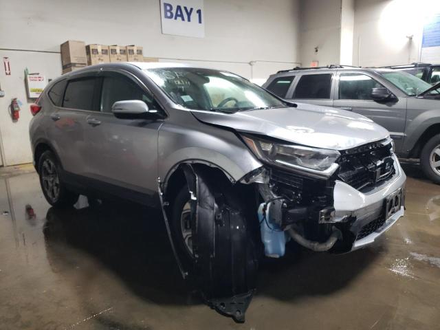 2HKRW2H52HH625323 - 2017 HONDA CR-V EX SILVER photo 4