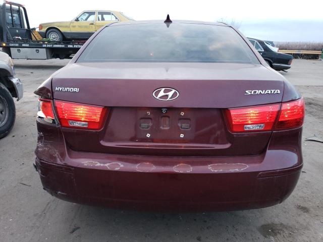 5NPET4AC3AH581351 - 2010 HYUNDAI SONATA GLS BURGUNDY photo 6