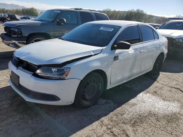 3VWD17AJ9EM326119 - 2014 VOLKSWAGEN JETTA SE WHITE photo 1