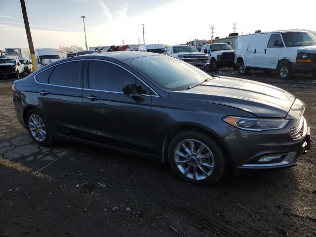 3FA6P0HD1HR122459 - 2017 FORD FUSION SE GRAY photo 4