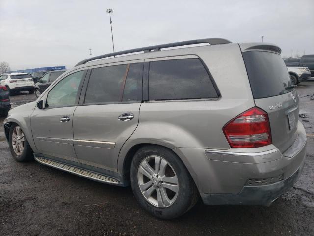 4JGBF71E19A464279 - 2009 MERCEDES-BENZ GL 450 4MATIC GRAY photo 2