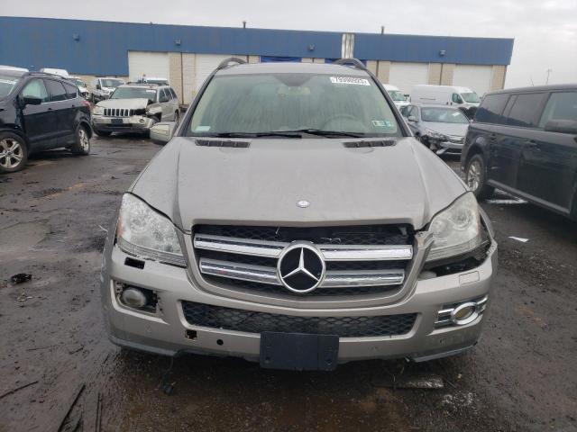 4JGBF71E19A464279 - 2009 MERCEDES-BENZ GL 450 4MATIC GRAY photo 5