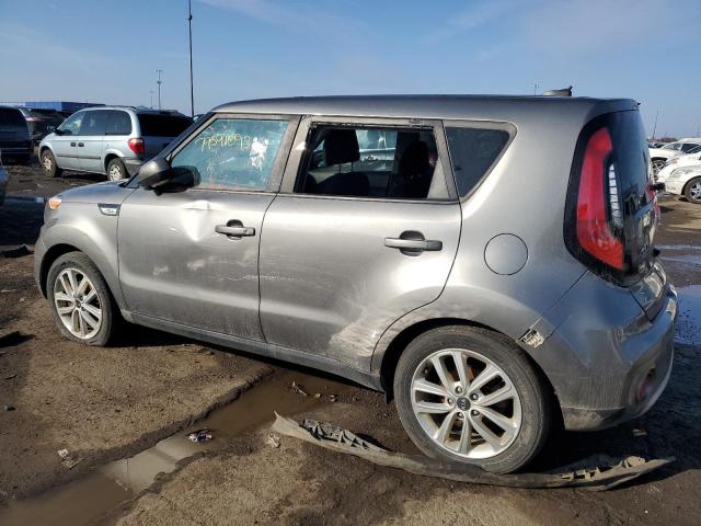 KNDJP3A56H7493214 - 2017 KIA SOUL + GRAY photo 2