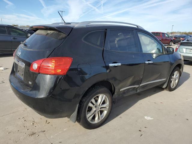 JN8AS5MT0CW264776 - 2012 NISSAN ROGUE S BLACK photo 3