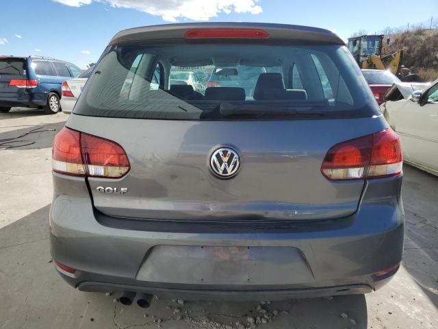 WVWAB7AJ9AW308443 - 2010 VOLKSWAGEN GOLF GRAY photo 6