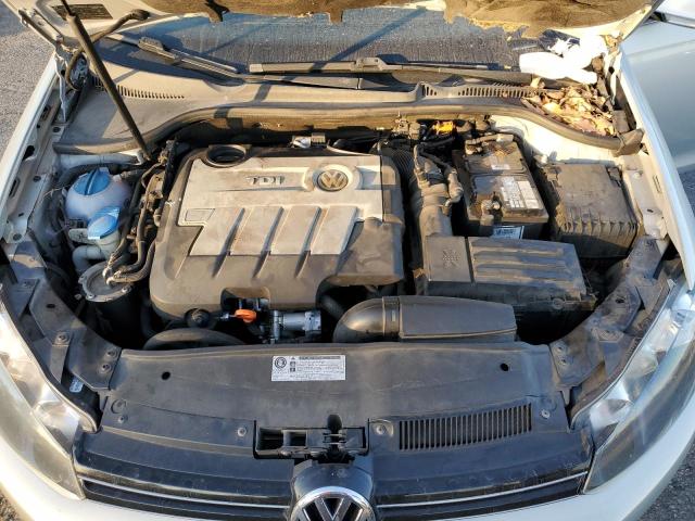 3VWPL7AJ4BM614505 - 2011 VOLKSWAGEN JETTA TDI SILVER photo 11