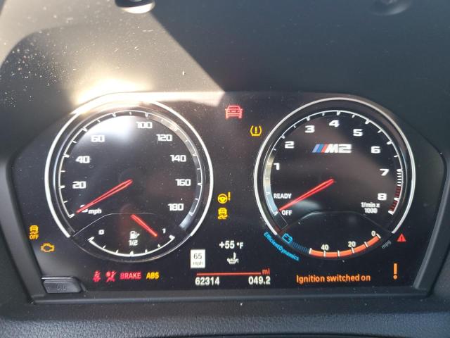 WBS2U7C05L7D65704 - 2020 BMW M2 COMPETITION თეთრი ფოტო 9