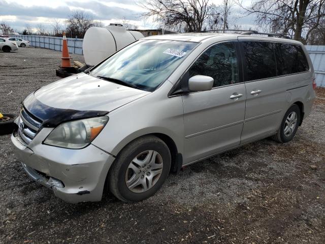 5FNRL38887B514488 - 2007 HONDA ODYSSEY TOURING SILVER photo 1