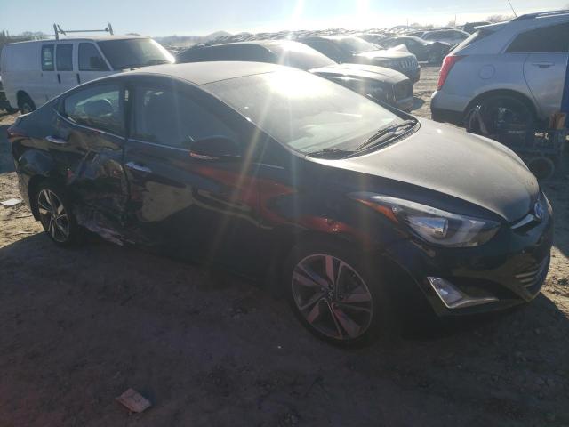 KMHDH4AE7GU520965 - 2016 HYUNDAI ELANTRA SE BLACK photo 4