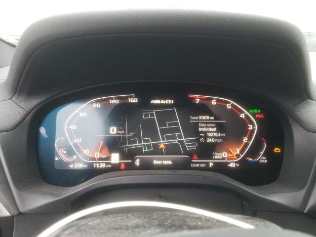 5UX2V5C0XL9C73855 - 2020 BMW X4 XDRIVEM40I أسود صورة 9