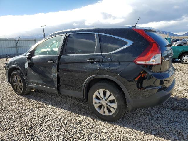 2HKRM4H78EH649446 - 2014 HONDA CR-V EXL BLACK photo 2