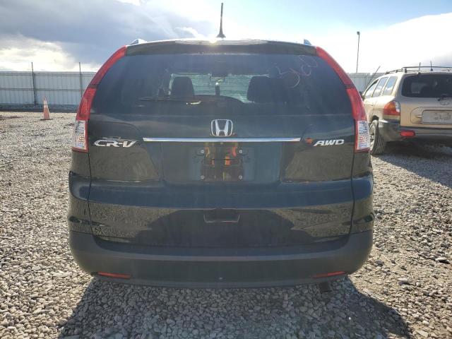 2HKRM4H78EH649446 - 2014 HONDA CR-V EXL BLACK photo 6