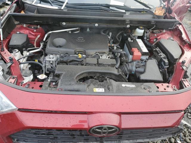 JTMA1RFV8KJ016839 - 2019 TOYOTA RAV4 XLE PREMIUM RED photo 12