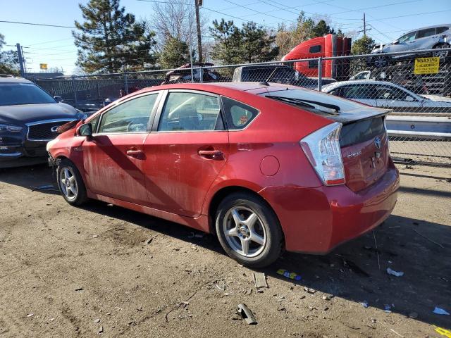 JTDKN3DU3A0149982 - 2010 TOYOTA PRIUS RED photo 2