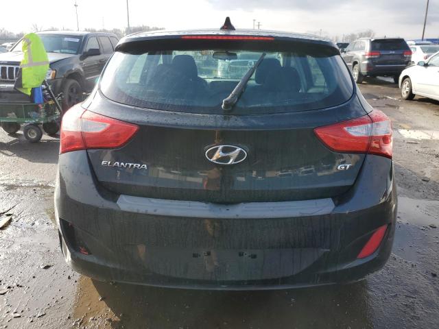 KMHD35LE8DU150168 - 2013 HYUNDAI ELANTRA GT BLACK photo 6