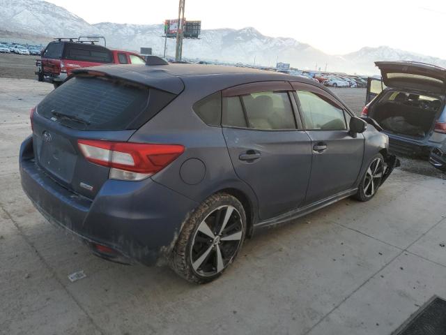 4S3GTAL62H1743633 - 2017 SUBARU IMPREZA SPORT GRAY photo 3