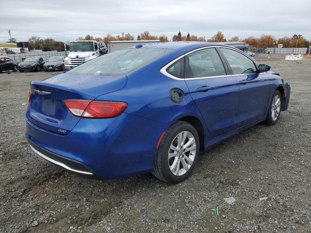 1C3CCCAB2FN694311 - 2015 CHRYSLER 200 LIMITED BLUE photo 3