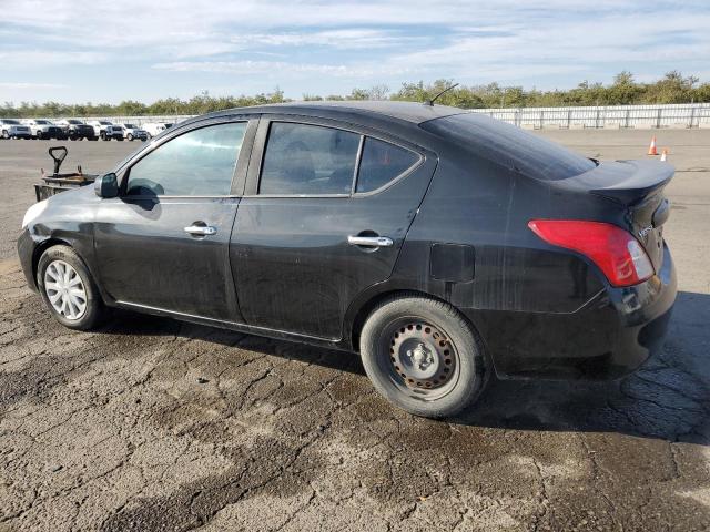 3N1CN7AP1EK443683 - 2014 NISSAN VERSA S BLACK photo 2