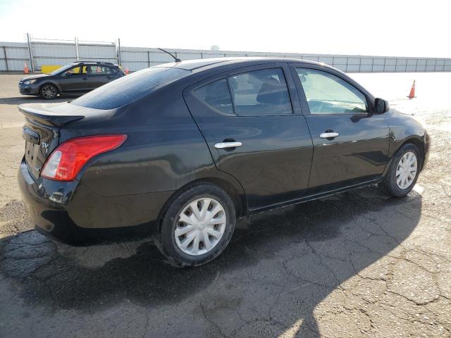 3N1CN7AP1EK443683 - 2014 NISSAN VERSA S BLACK photo 3