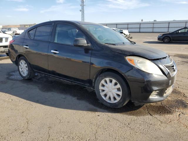 3N1CN7AP1EK443683 - 2014 NISSAN VERSA S BLACK photo 4