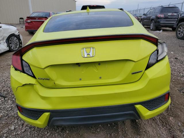 2HGFC3B99KH353092 - 2019 HONDA CIVIC TOURING YELLOW photo 6