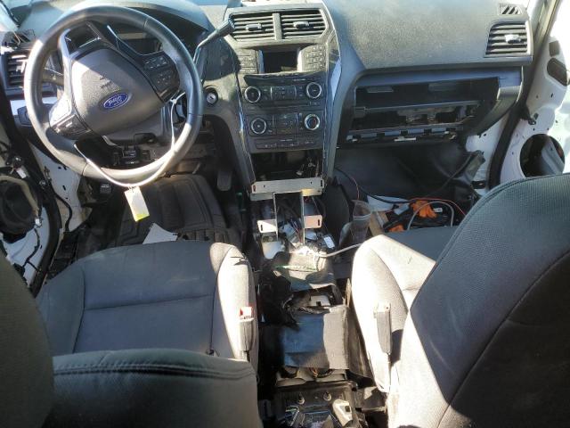 1FM5K8AR4JGC34142 - 2018 FORD EXPLORER POLICE INTERCEPTOR 白色 照片 8