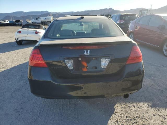 1HGCM56897A110997 - 2007 HONDA ACCORD EX BLACK photo 6