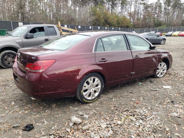 4T1BK36B39U347045 - 2009 TOYOTA AVALON XL BURGUNDY photo 3