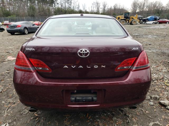 4T1BK36B39U347045 - 2009 TOYOTA AVALON XL BURGUNDY photo 6