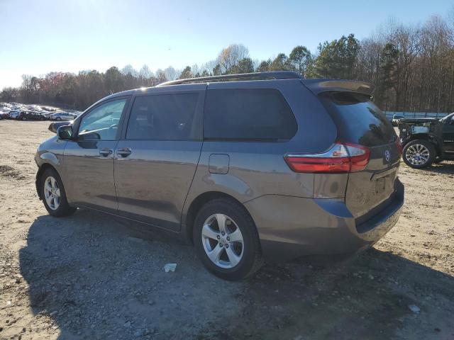 5TDKZ3DC2HS774991 - 2017 TOYOTA SIENNA LE GRAY photo 2