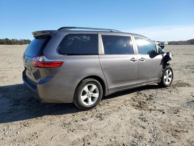 5TDKZ3DC2HS774991 - 2017 TOYOTA SIENNA LE GRAY photo 3