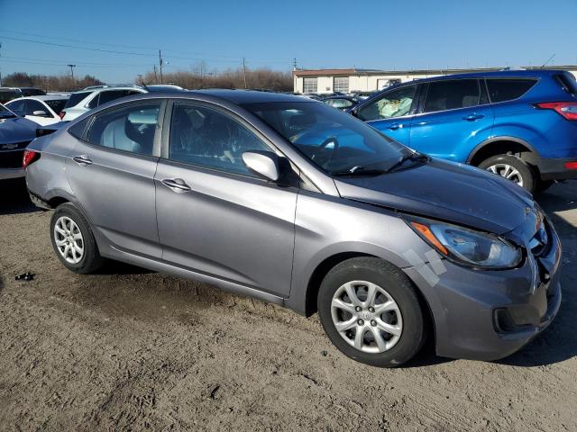 KMHCT4AE6EU600796 - 2014 HYUNDAI ACCENT GLS GRAY photo 4