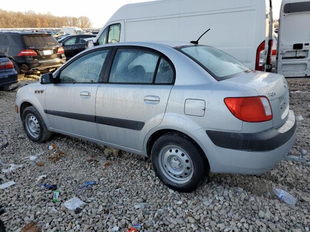 KNADE223996445446 - 2009 KIA RIO BASE SILVER photo 2