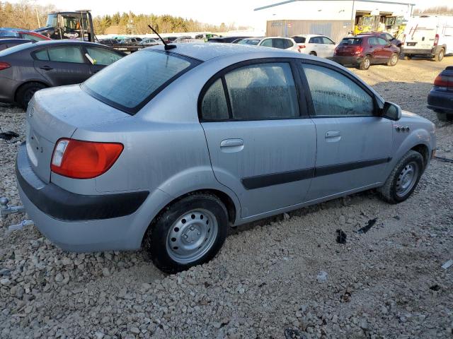 KNADE223996445446 - 2009 KIA RIO BASE SILVER photo 3