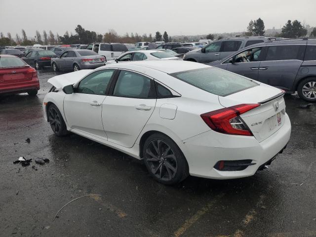 19XFC2F80LE202181 - 2020 HONDA CIVIC SPORT WHITE photo 2