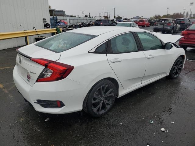 19XFC2F80LE202181 - 2020 HONDA CIVIC SPORT WHITE photo 3