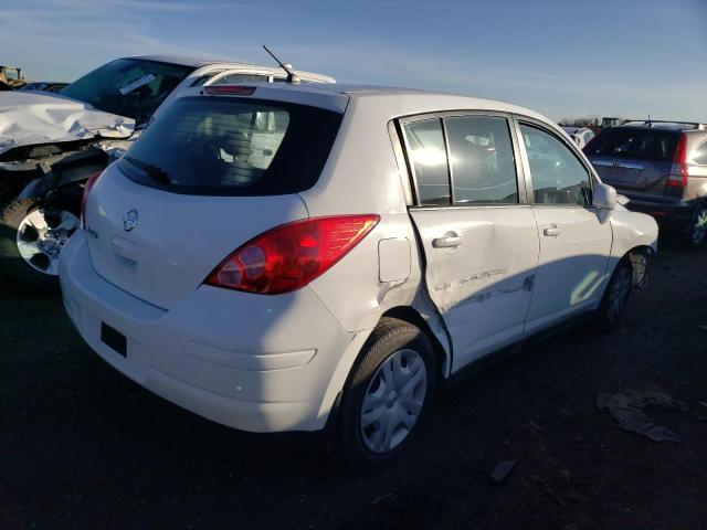 3N1BC1CPXAL450759 - 2010 NISSAN VERSA S WHITE photo 3