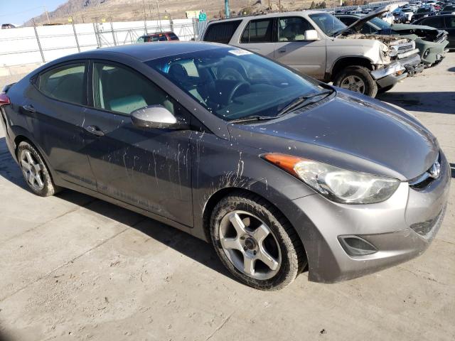 5NPDH4AE7DH294159 - 2013 HYUNDAI ELANTRA GLS CHARCOAL photo 4