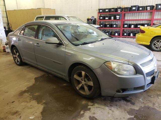 1G1ZF57589F205346 - 2009 CHEVROLET MALIBU HYBRID BLUE photo 4