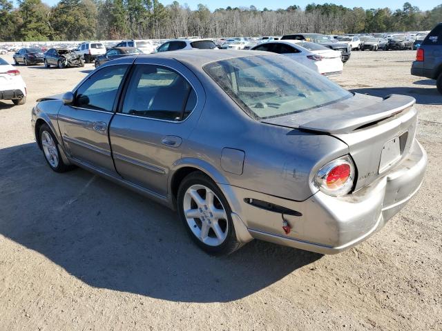 JN1DA31D42T430250 - 2002 NISSAN MAXIMA GLE GRAY photo 2